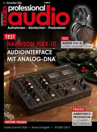 Professional Audio - November 2026