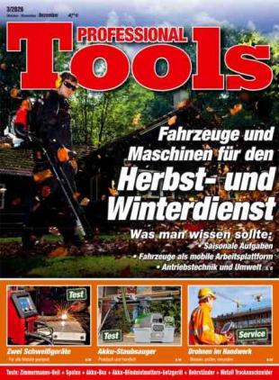 Professional Tools - Oktober-November-Dezember 2026