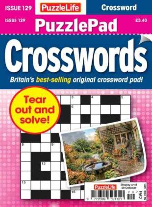PuzzleLife PuzzlePad Crosswords - October 2026