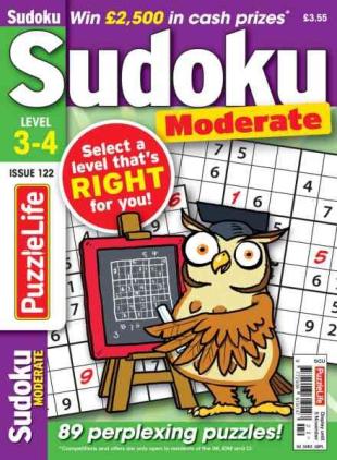 PuzzleLife Sudoku Moderate - October 2026