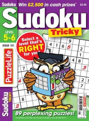 PuzzleLife Sudoku Tricky - October 2026
