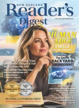 Reader's Digest New Zealand - October-November 2026