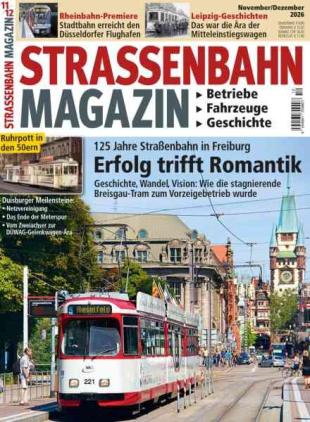 Strassenbahn Magazin - November-Dezember 2026
