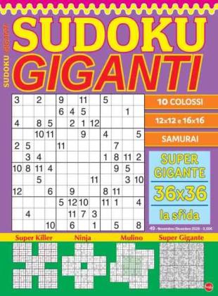 Sudoku Giganti - 14 Ottobre 2026