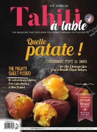 Tahiti a table - Septembre 2026