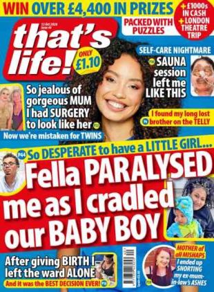 that's life! UK - 8 October 2026