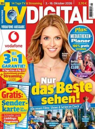 TV Digital Kabel Germany - 25 September 2026
