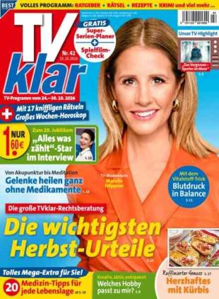 TV Klar - 15 Oktober 2026