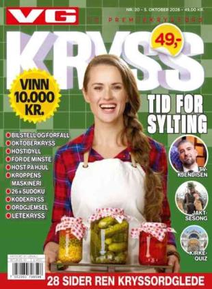 VG Kryssord - 5 Oktober 2026