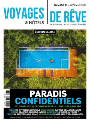 Voyages & Hotels de Reve - Automne 2026