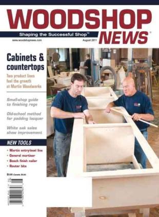 Woodshop News - August 2011