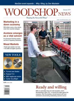 Woodshop News - January 2010