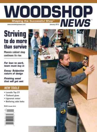 Woodshop News - January 2012