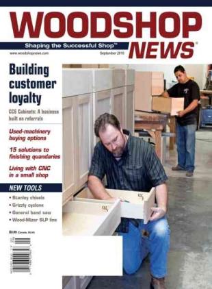 Woodshop News - September 2010